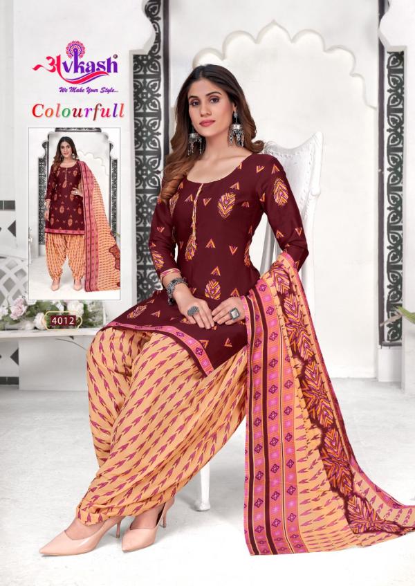 Avkash Colourful Vol-4 Cotton Designer Readymade With Inner Suit